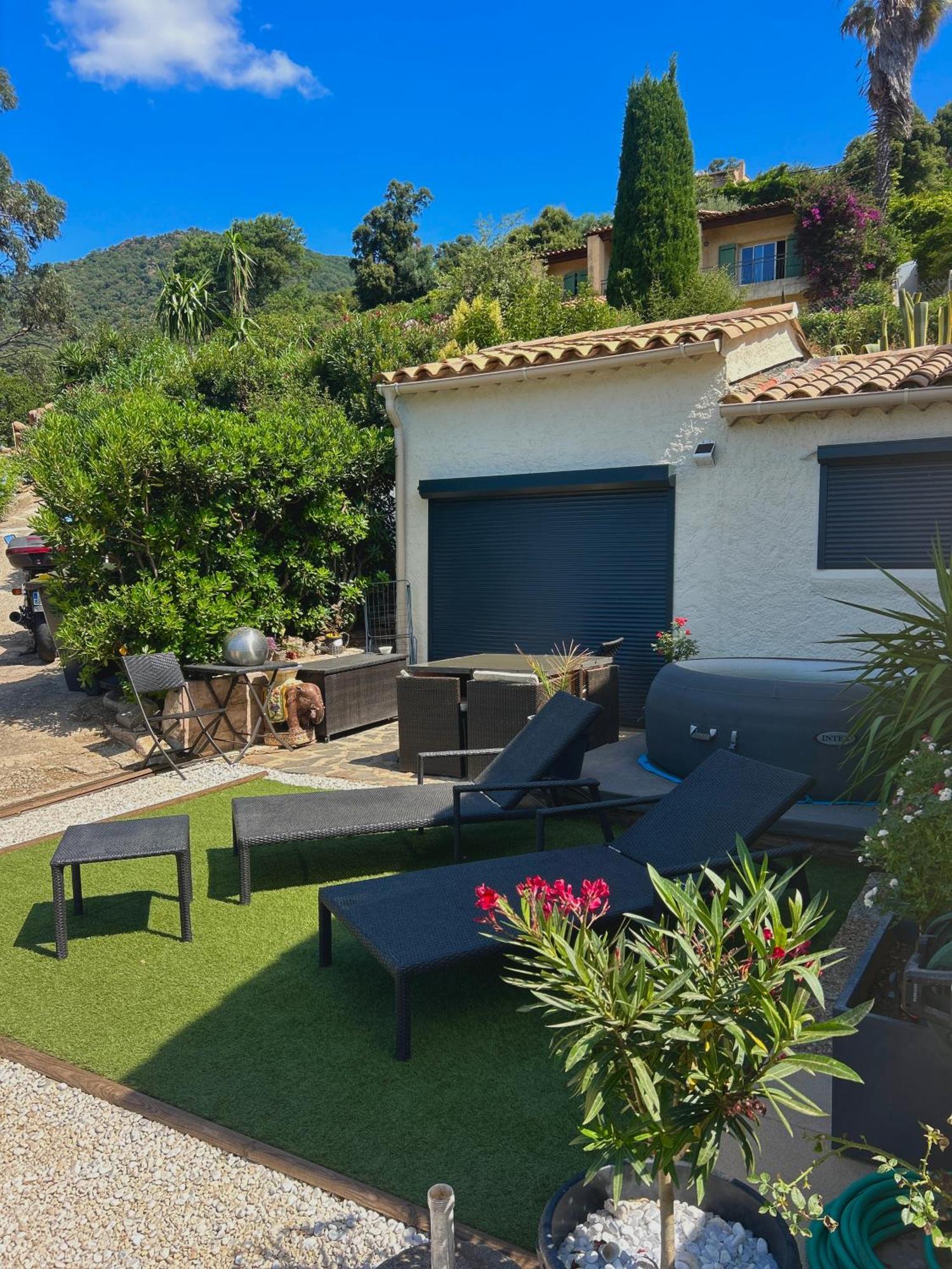Belle Chambre Privee Avec Le Jardin Privatif Et Le Jacuzzi Cavalaire-sur-Mer Buitenkant foto